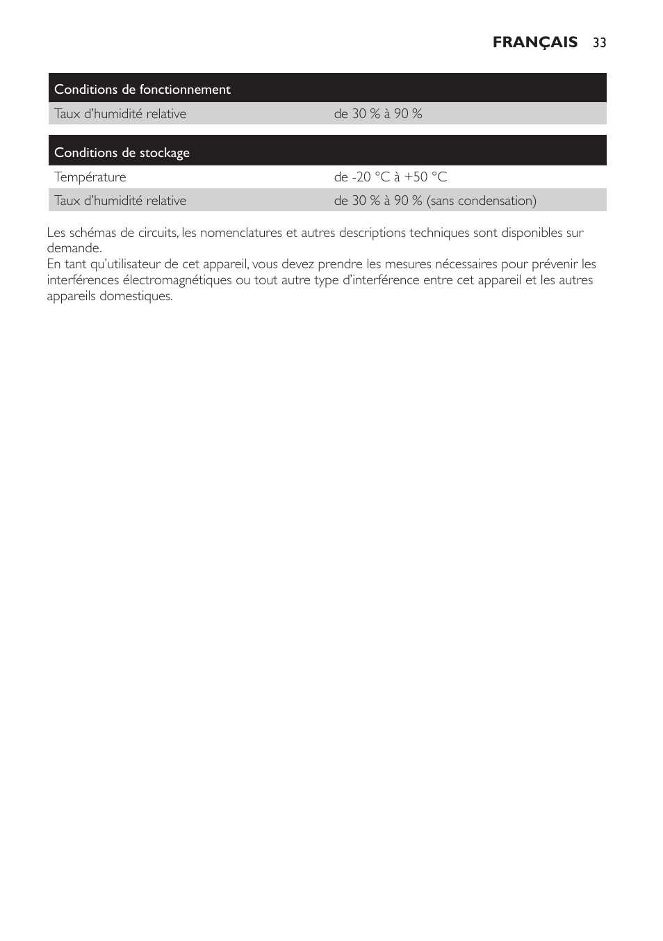 Philips Lampe infrarouge InfraCare User Manual | Page 33 / 84