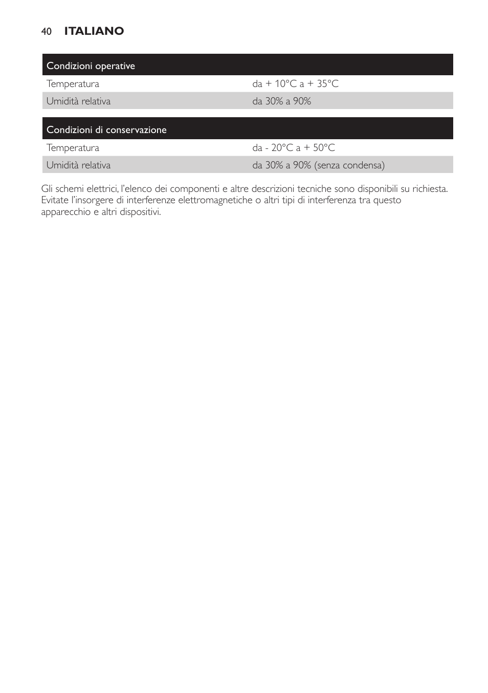 Philips Lampe infrarouge InfraCare User Manual | Page 40 / 84