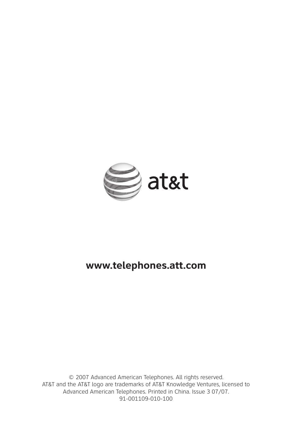 AT&T E598-1 User Manual | Page 7 / 7