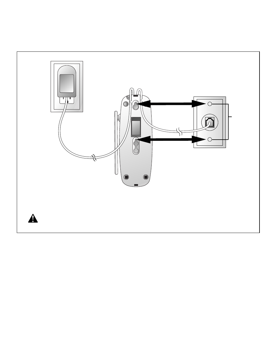 Wall installation | AT&T 9210 User Manual | Page 3 / 8
