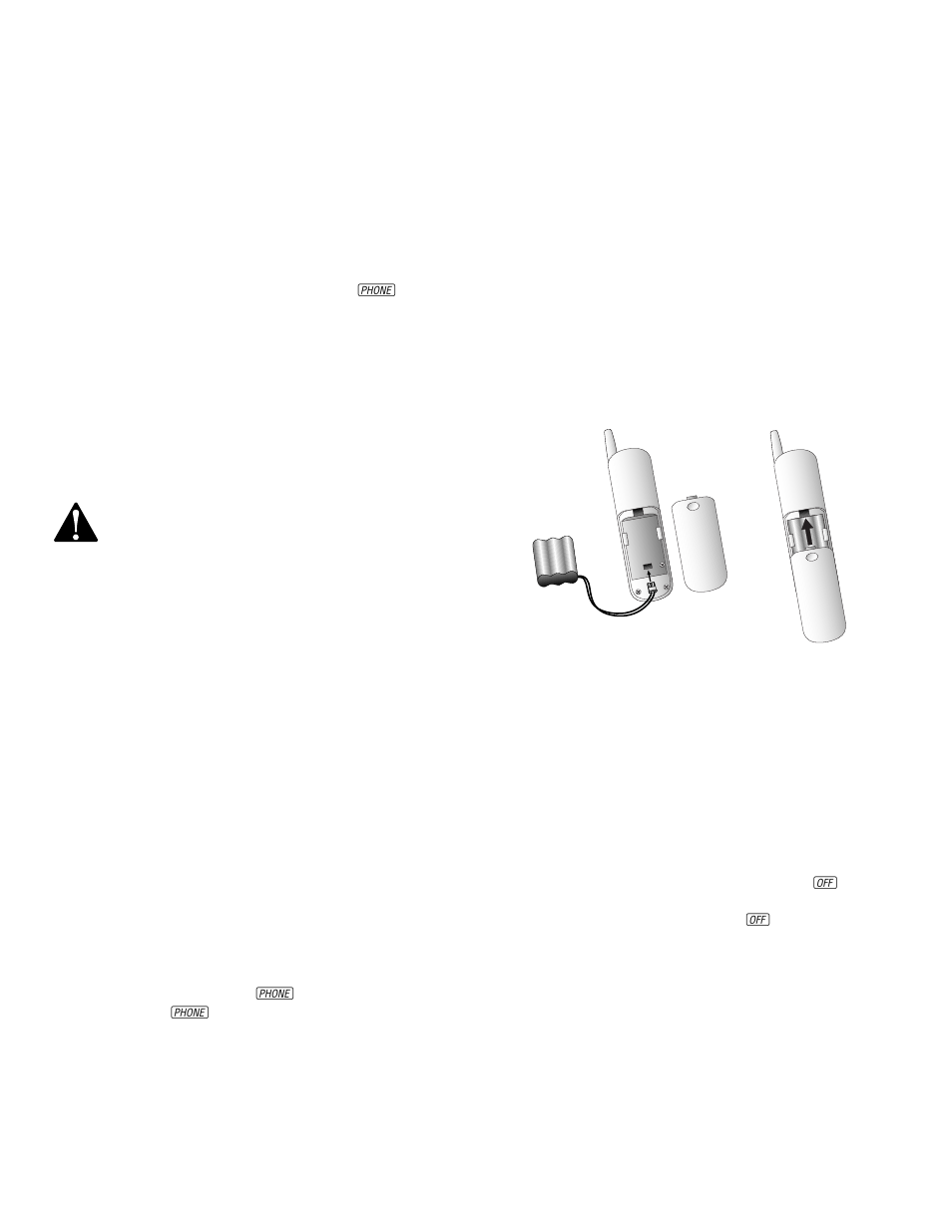 Charging the handset battery pack, Replacing the handset battery pack | AT&T 9210 User Manual | Page 7 / 8