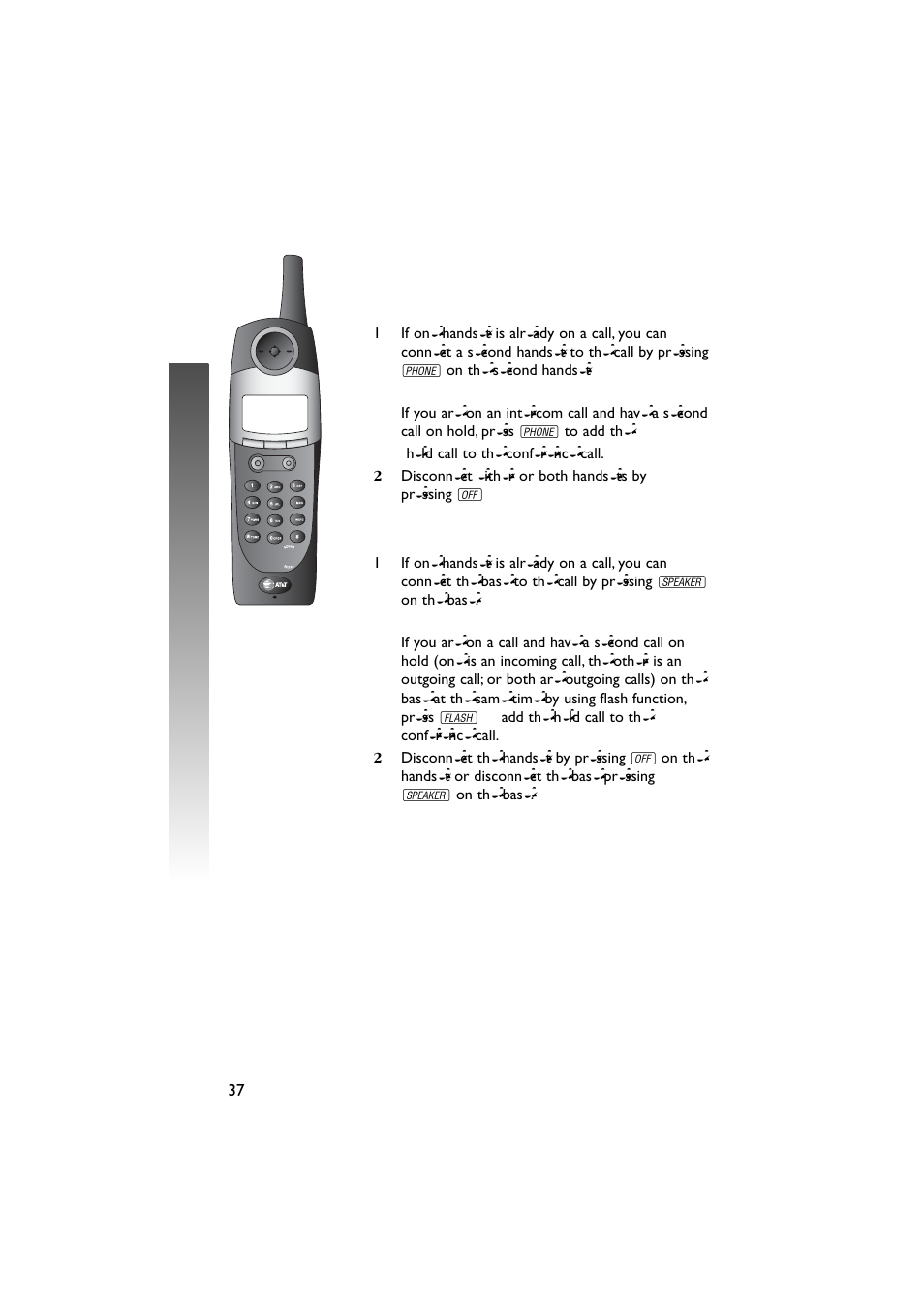 Intercom opera tion intercom opera tion | AT&T 5870 User Manual | Page 40 / 77