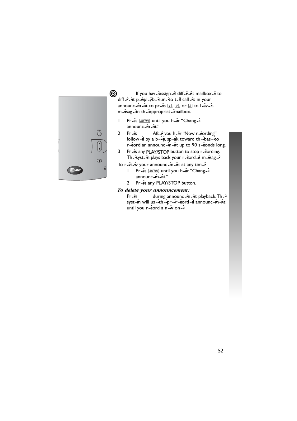 AT&T 5870 User Manual | Page 55 / 77