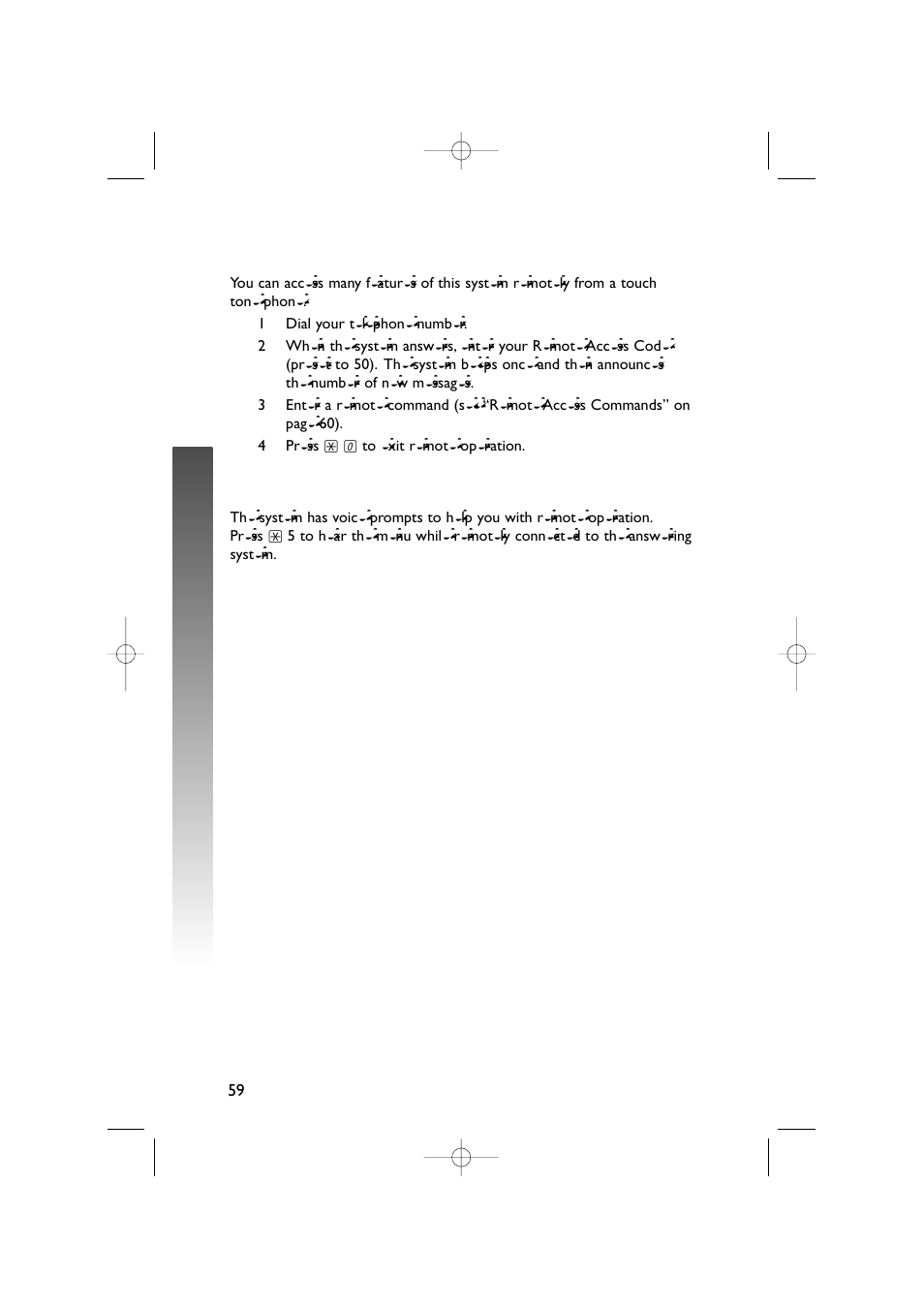 Answering system operation | AT&T 5870 User Manual | Page 62 / 77