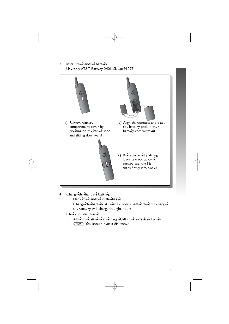 Inst alla tion inst alla tion | AT&T 5870 User Manual | Page 7 / 77