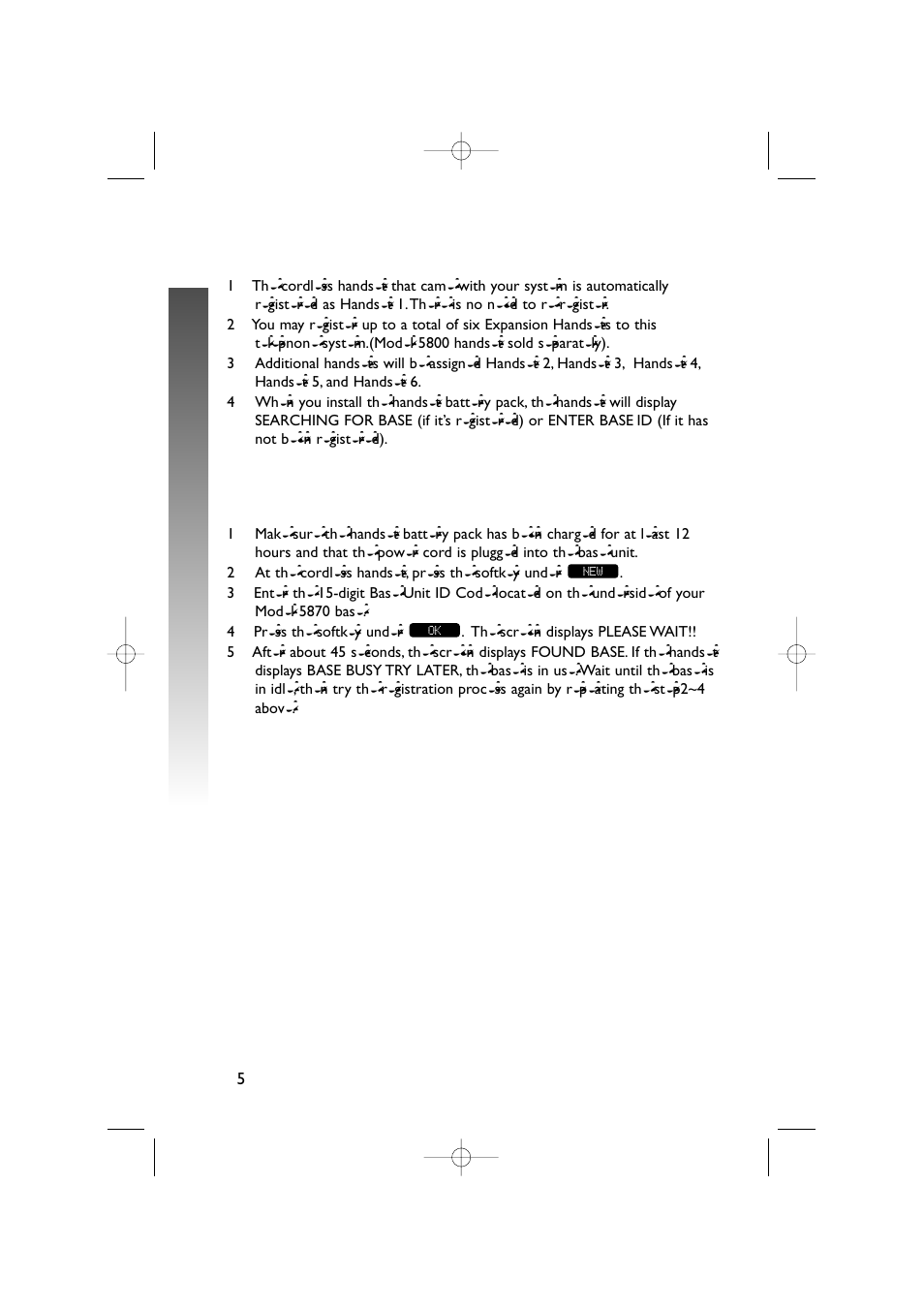 Inst alla tion inst alla tion | AT&T 5870 User Manual | Page 8 / 77