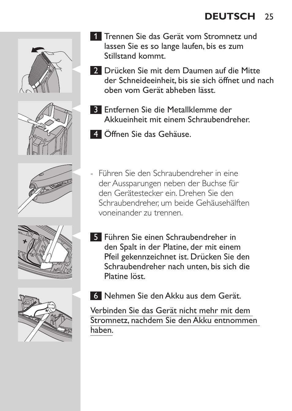 Garantie und kundendienst | Philips HAIRCLIPPER Series 1000 Tondeuse cheveux User Manual | Page 25 / 108