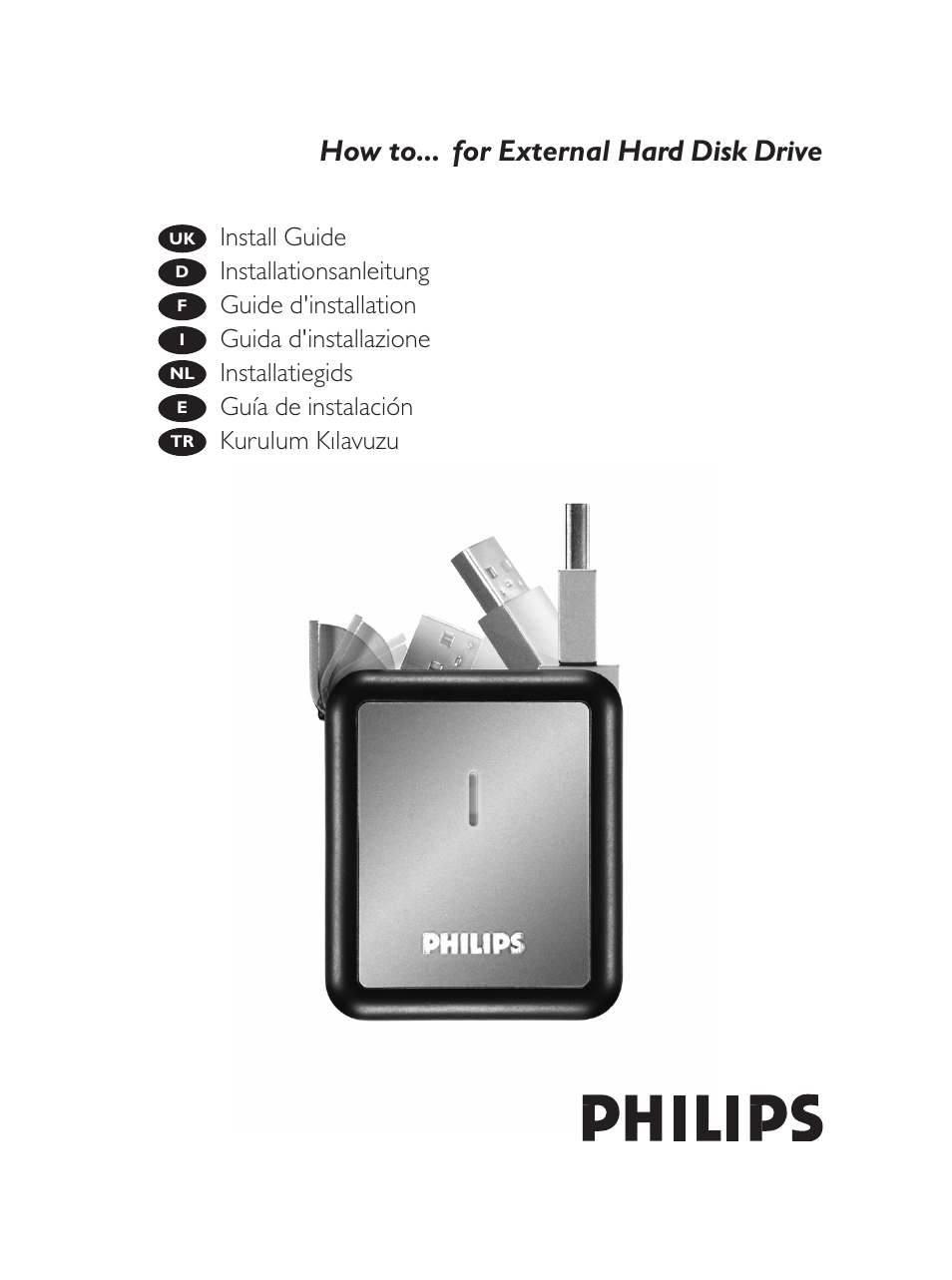 Philips Disque dur externe User Manual | 40 pages