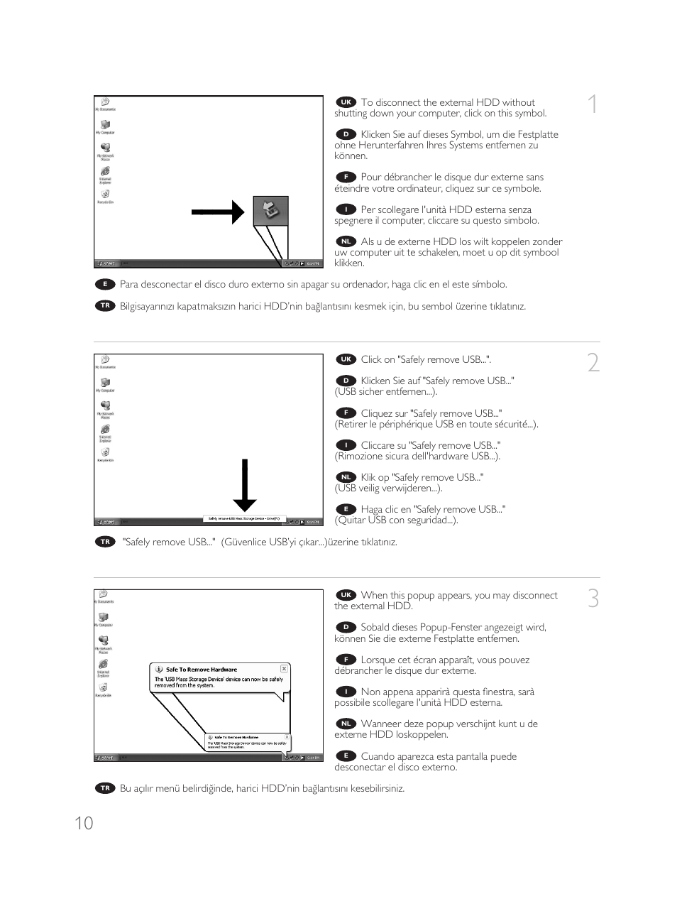 Philips Disque dur externe User Manual | Page 10 / 40