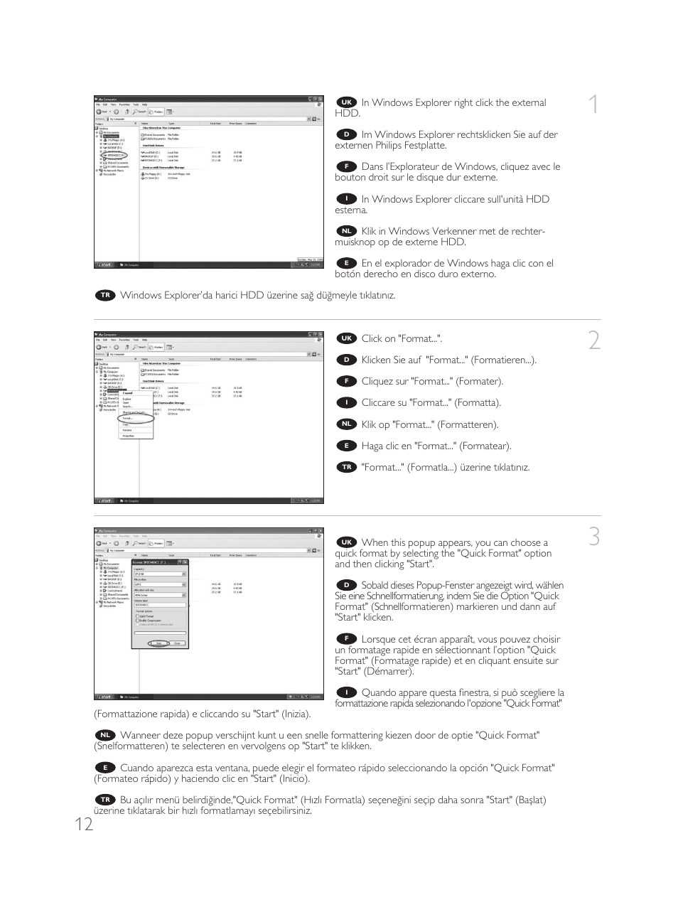 Philips Disque dur externe User Manual | Page 12 / 40