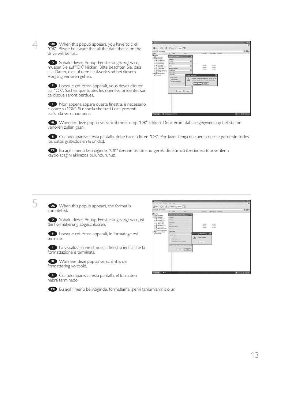 Philips Disque dur externe User Manual | Page 13 / 40