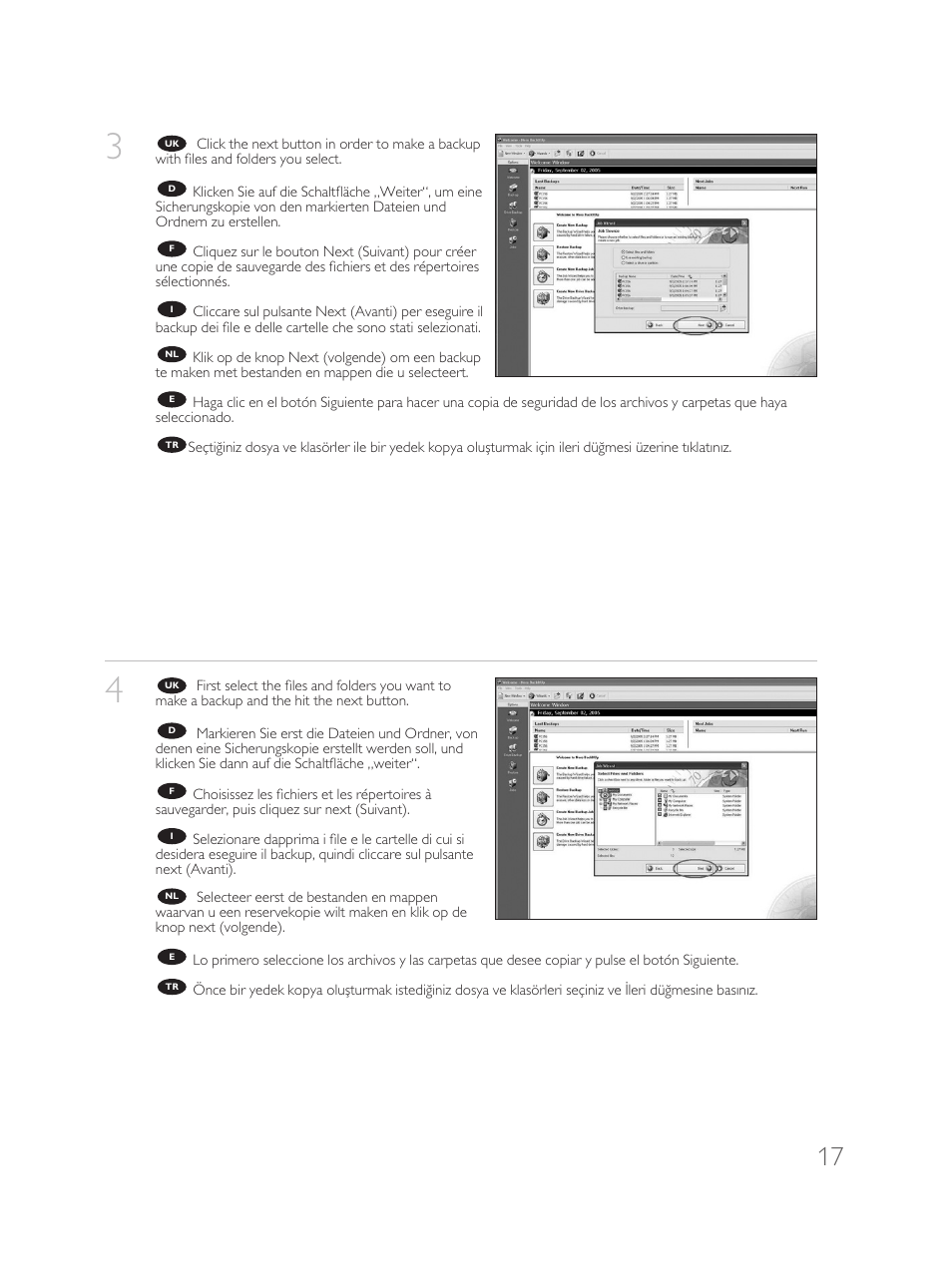 Philips Disque dur externe User Manual | Page 17 / 40