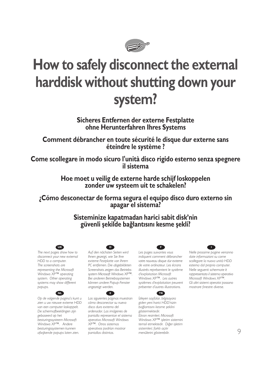 Philips Disque dur externe User Manual | Page 9 / 40