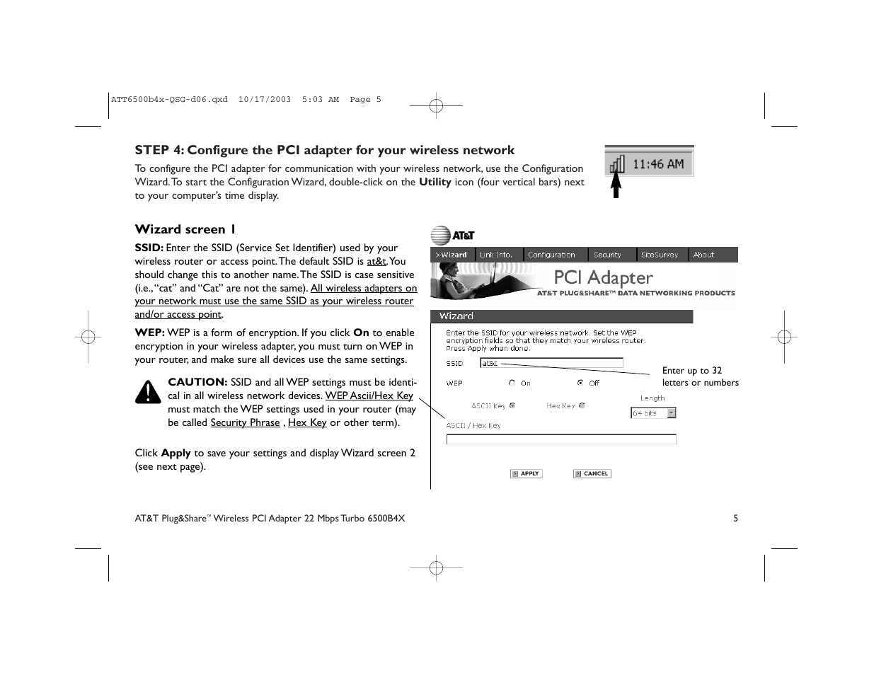 AT&T 6500B4X User Manual | Page 5 / 8