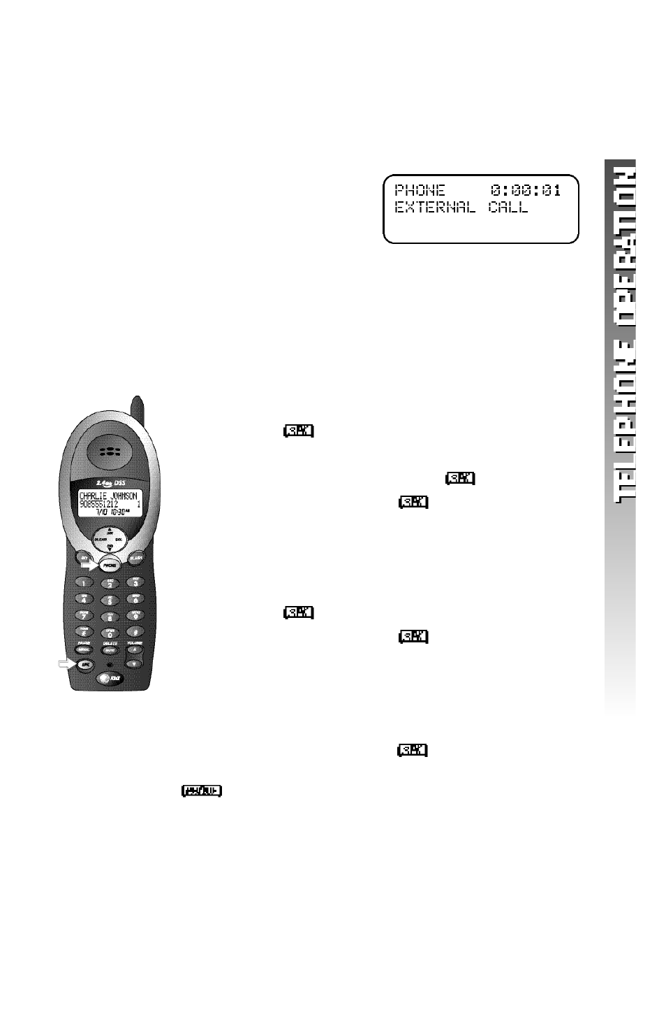 Call timer, Speakerphone | AT&T 2320 User Manual | Page 18 / 52