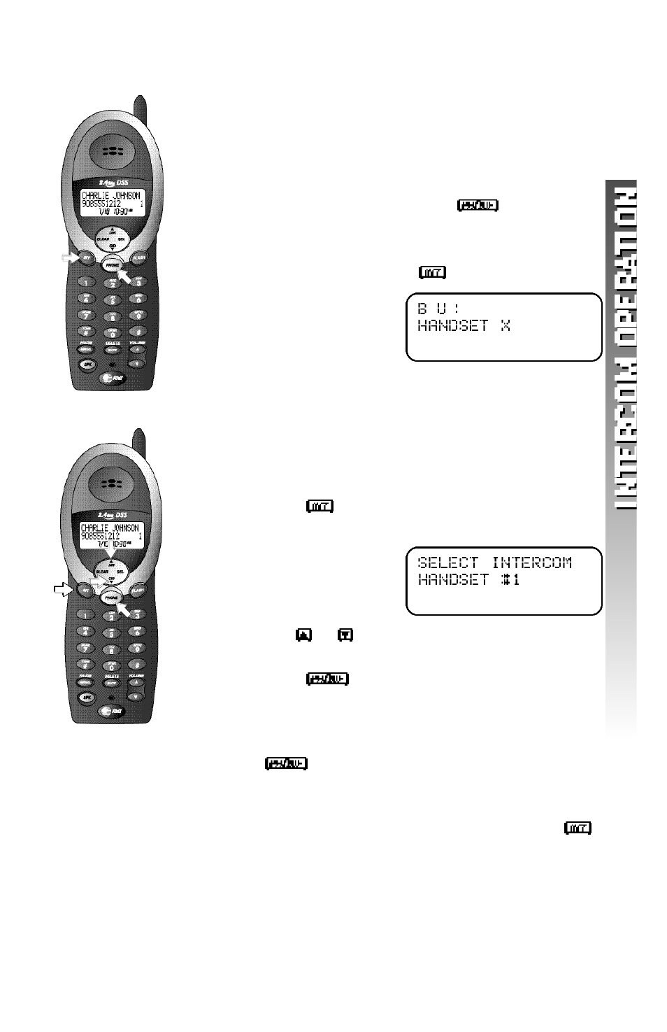 Answer an incoming call while on an intercom call, Transfer a call | AT&T 2320 User Manual | Page 26 / 52