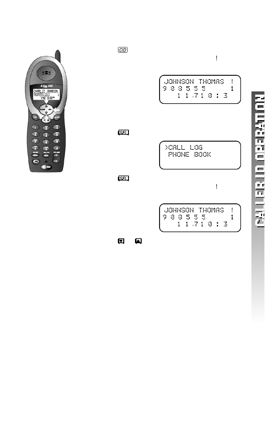 Review call log | AT&T 2320 User Manual | Page 38 / 52