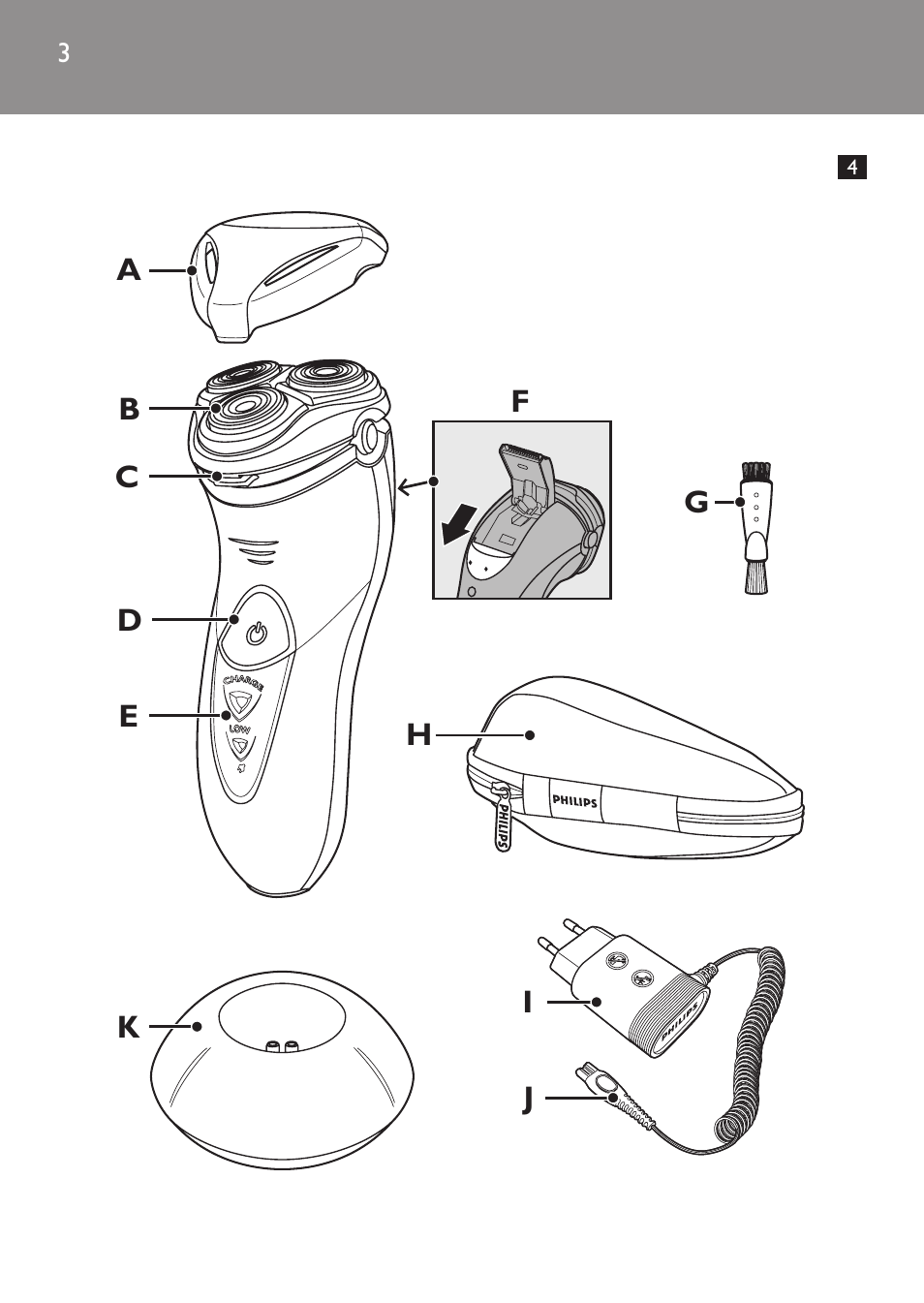 Philips Rasoir électrique User Manual | 180 pages