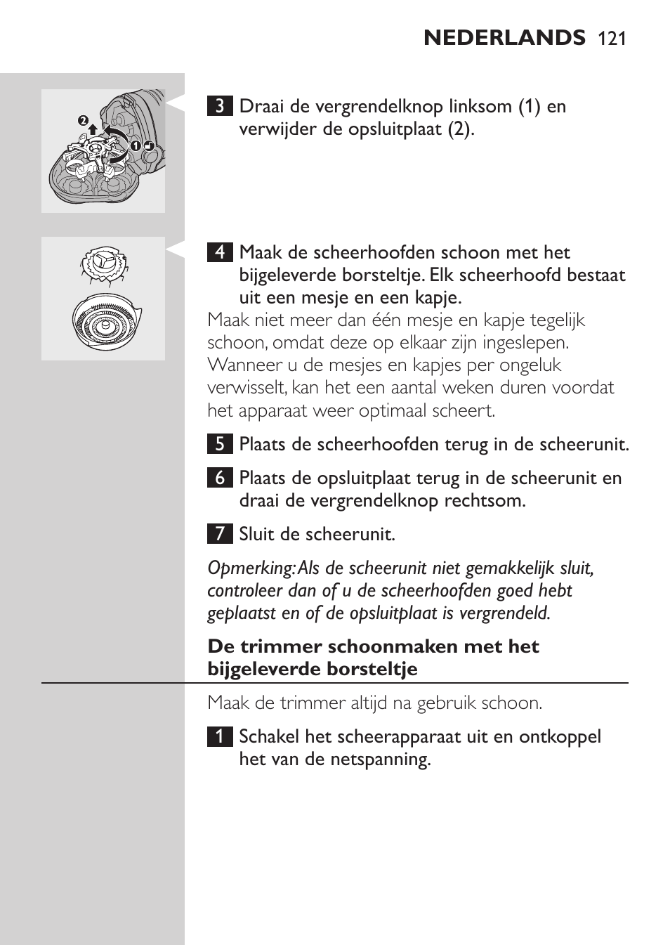 Philips Rasoir électrique User Manual | Page 119 / 180