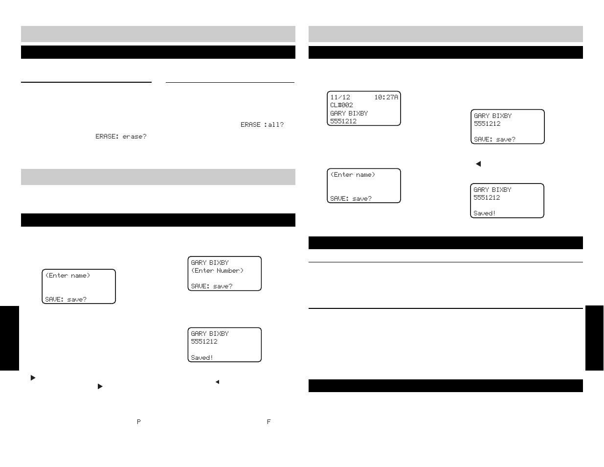 Directory, Caller id, Transferring a caller id record to the directory | Locating a directory record, Dialing a directory number, Deleting caller id records, Creating a new directory entry | AT&T SBC-420 User Manual | Page 18 / 26