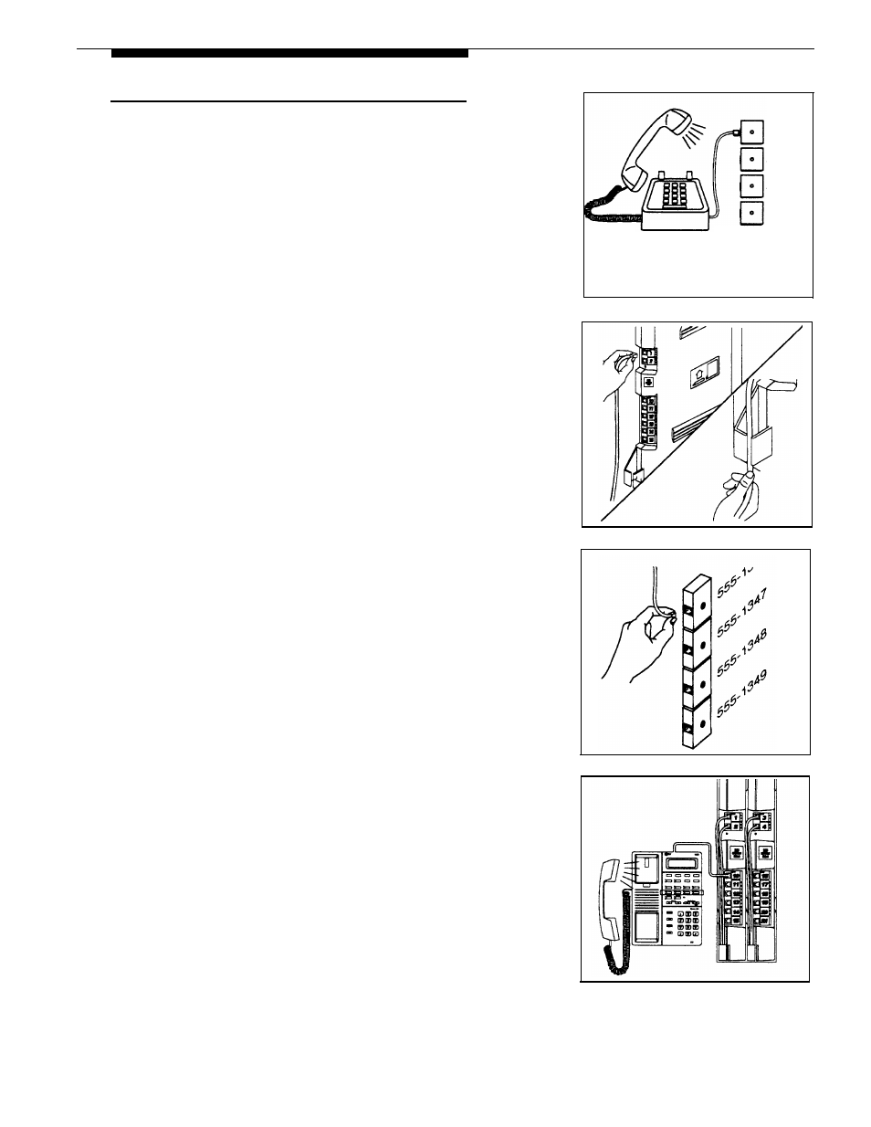 Connecting lines and extensions | AT&T Partner Plus User Manual | Page 13 / 26