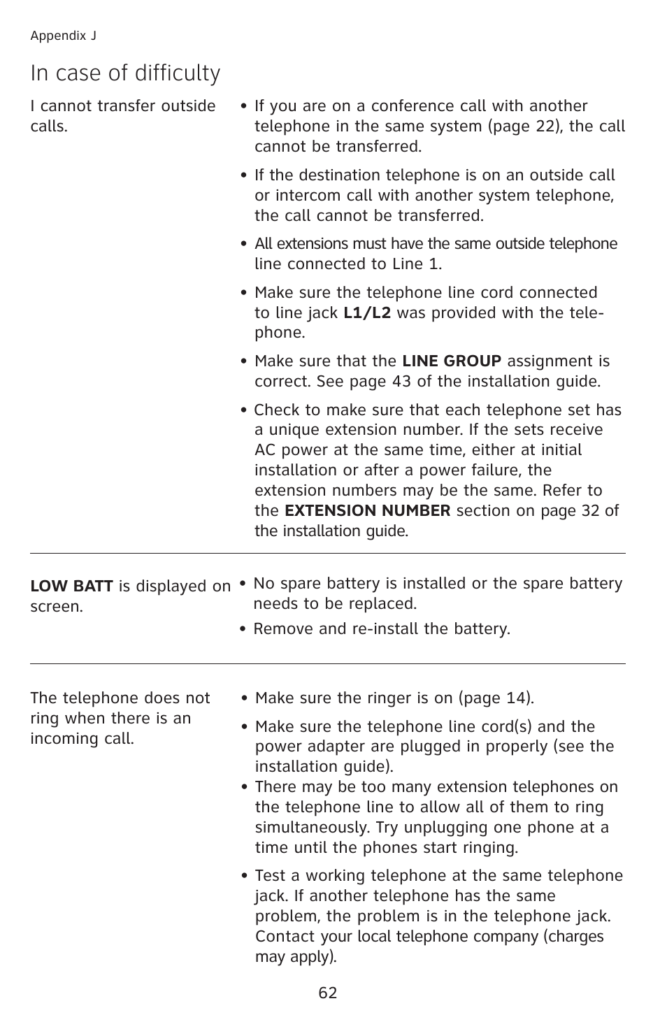 AT&T 1040 User Manual | Page 68 / 74