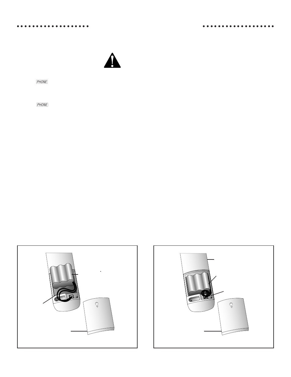 Charging the handset battery pack, Replacing the handset battery pack | AT&T 7610 User Manual | Page 4 / 14