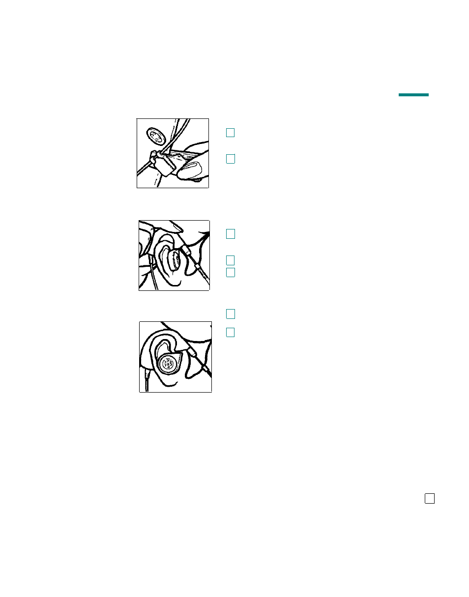 Adjusting the clothing clip, Positioning mirage | AT&T Mirage CIB 3144 User Manual | Page 4 / 6