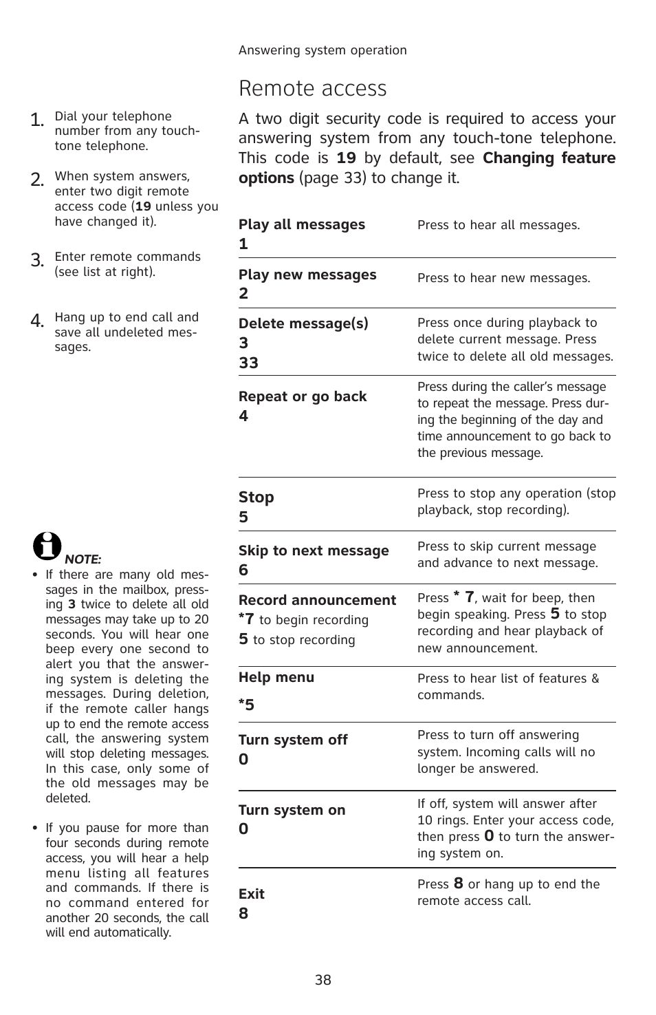 Remote access | AT&T E2811 User Manual | Page 41 / 65