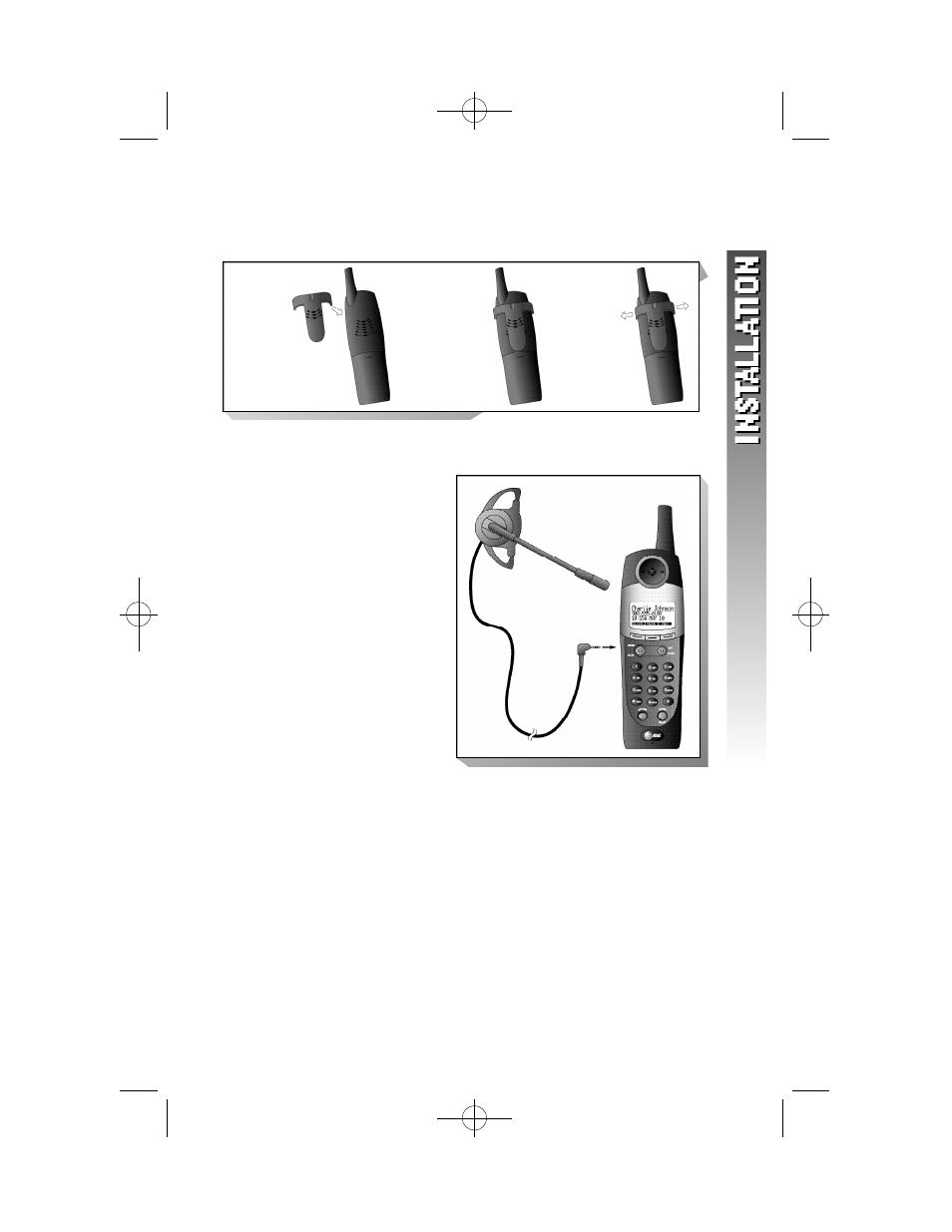 Belt clip | AT&T 5845 User Manual | Page 11 / 78