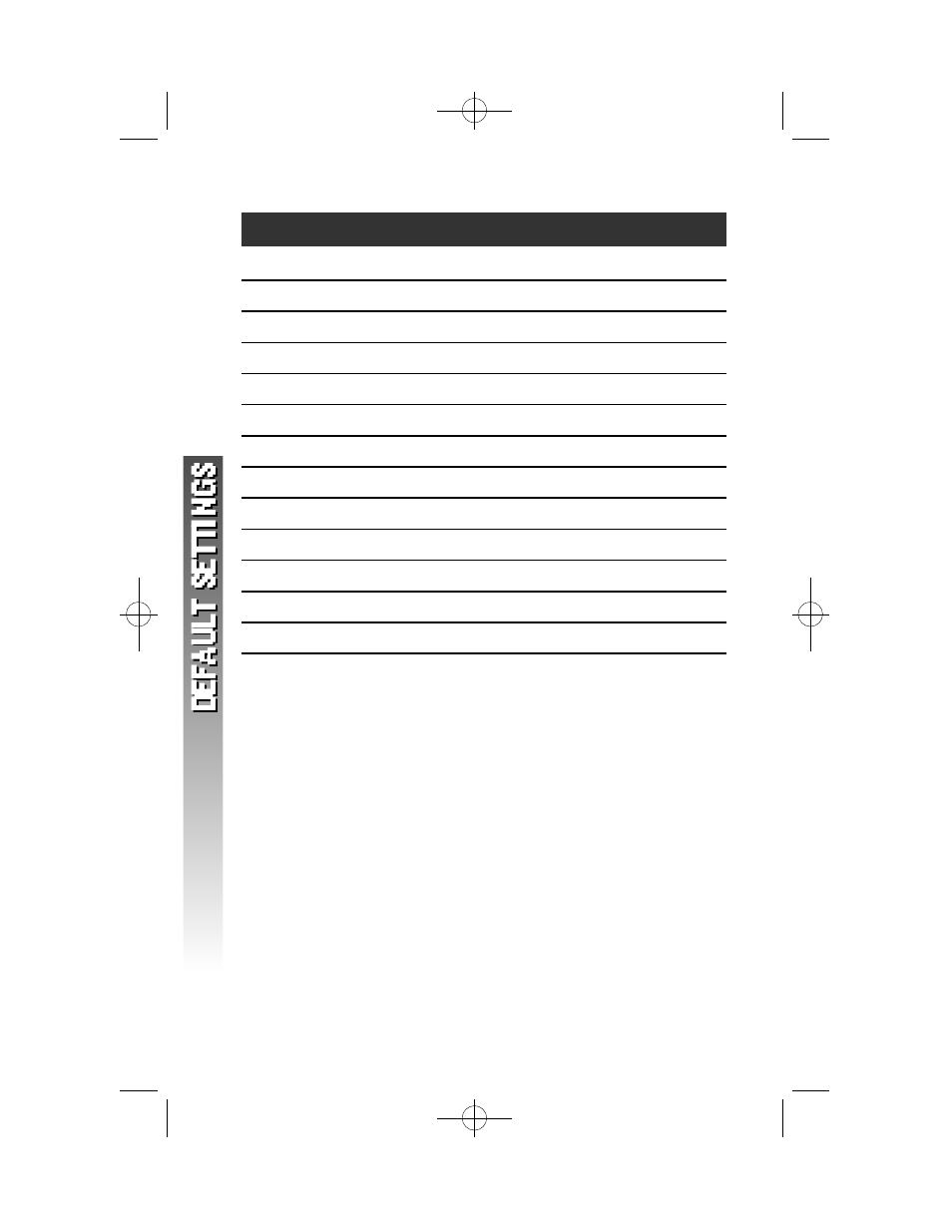 Default settings | AT&T 5845 User Manual | Page 74 / 78