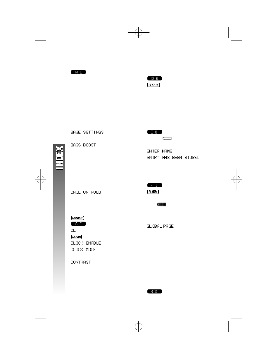 Index | AT&T 5845 User Manual | Page 76 / 78