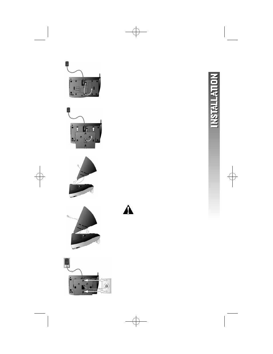 Wall installation | AT&T 5845 User Manual | Page 9 / 78