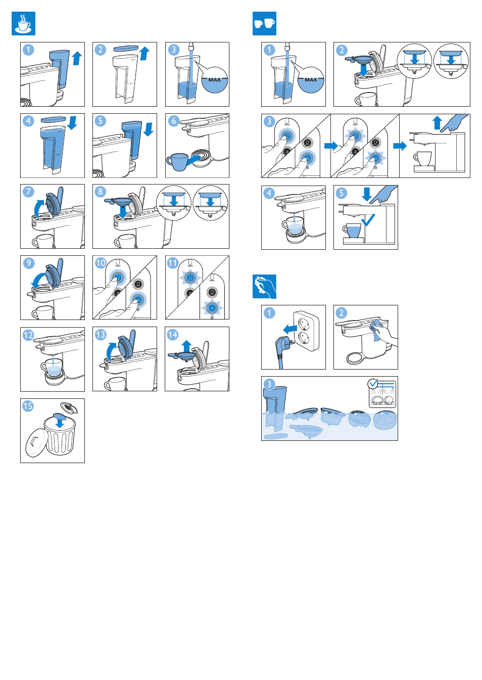 Philips SENSEO® Up Machine à café à dosettes User Manual | Page 2 / 14