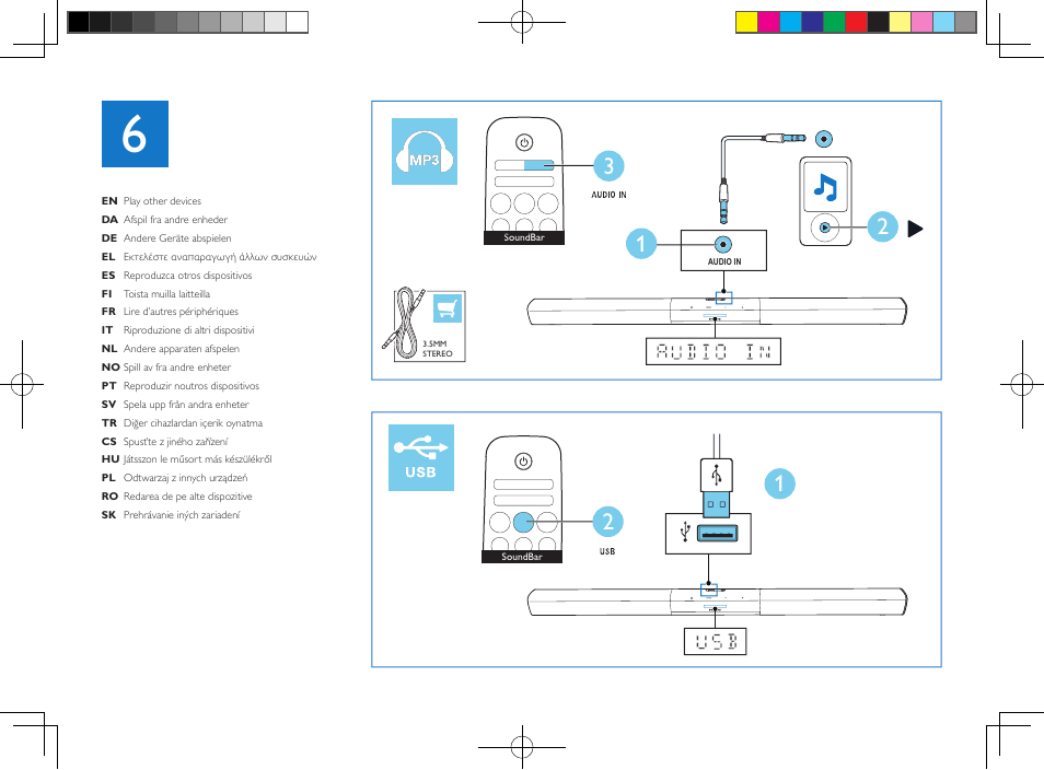 Philips Barre de son User Manual | Page 11 / 16