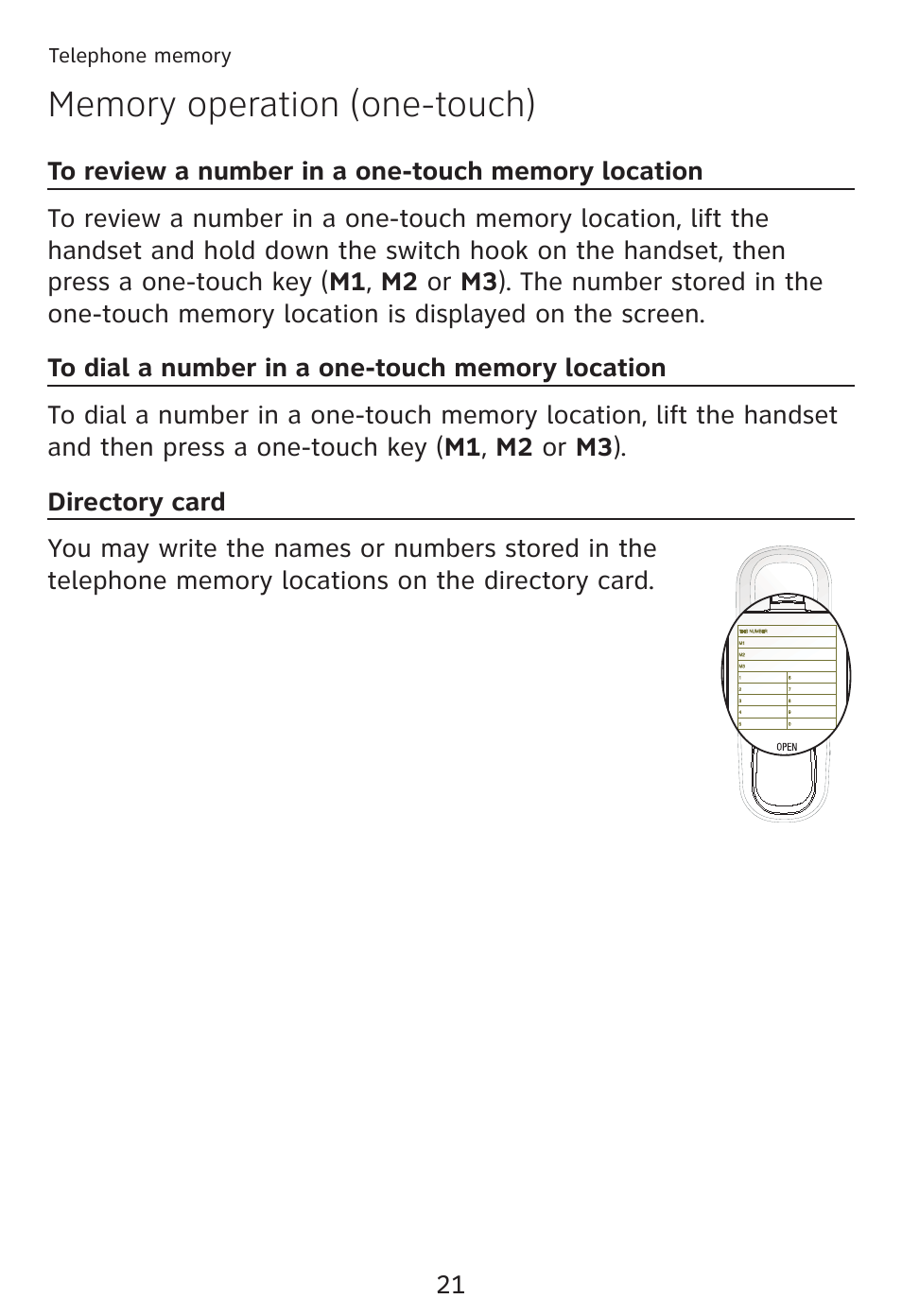 AT&T TRIMLINE TR1909 User Manual | Page 25 / 43