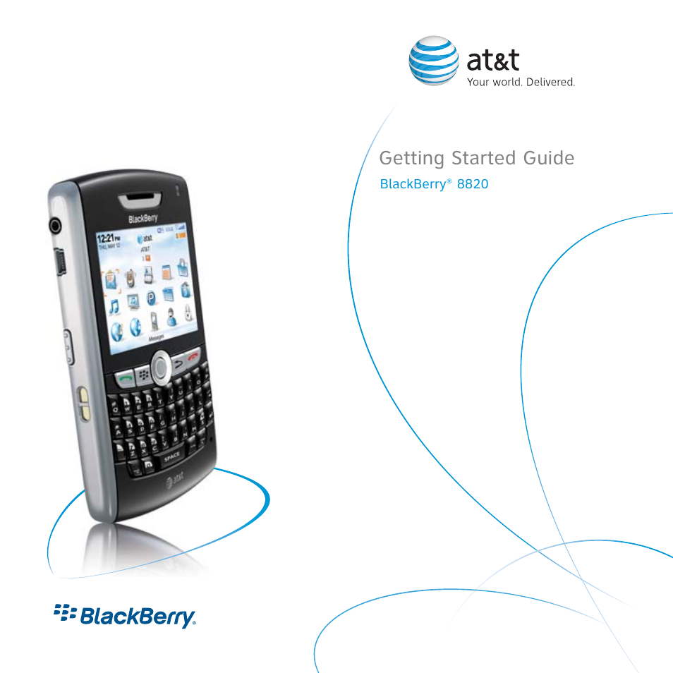 AT&T BLACKBERRY 8820 User Manual | 58 pages