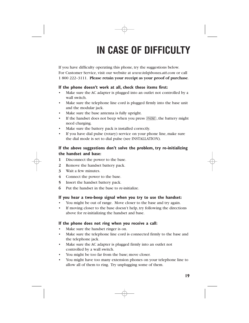 AT&T 9345 User Manual | Page 22 / 23