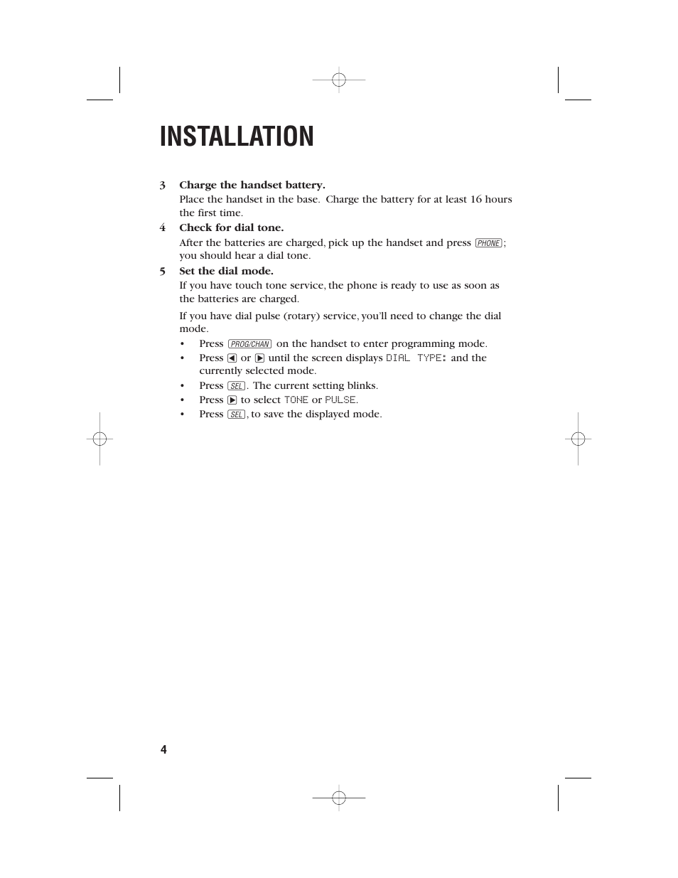 Installation | AT&T 9345 User Manual | Page 7 / 23