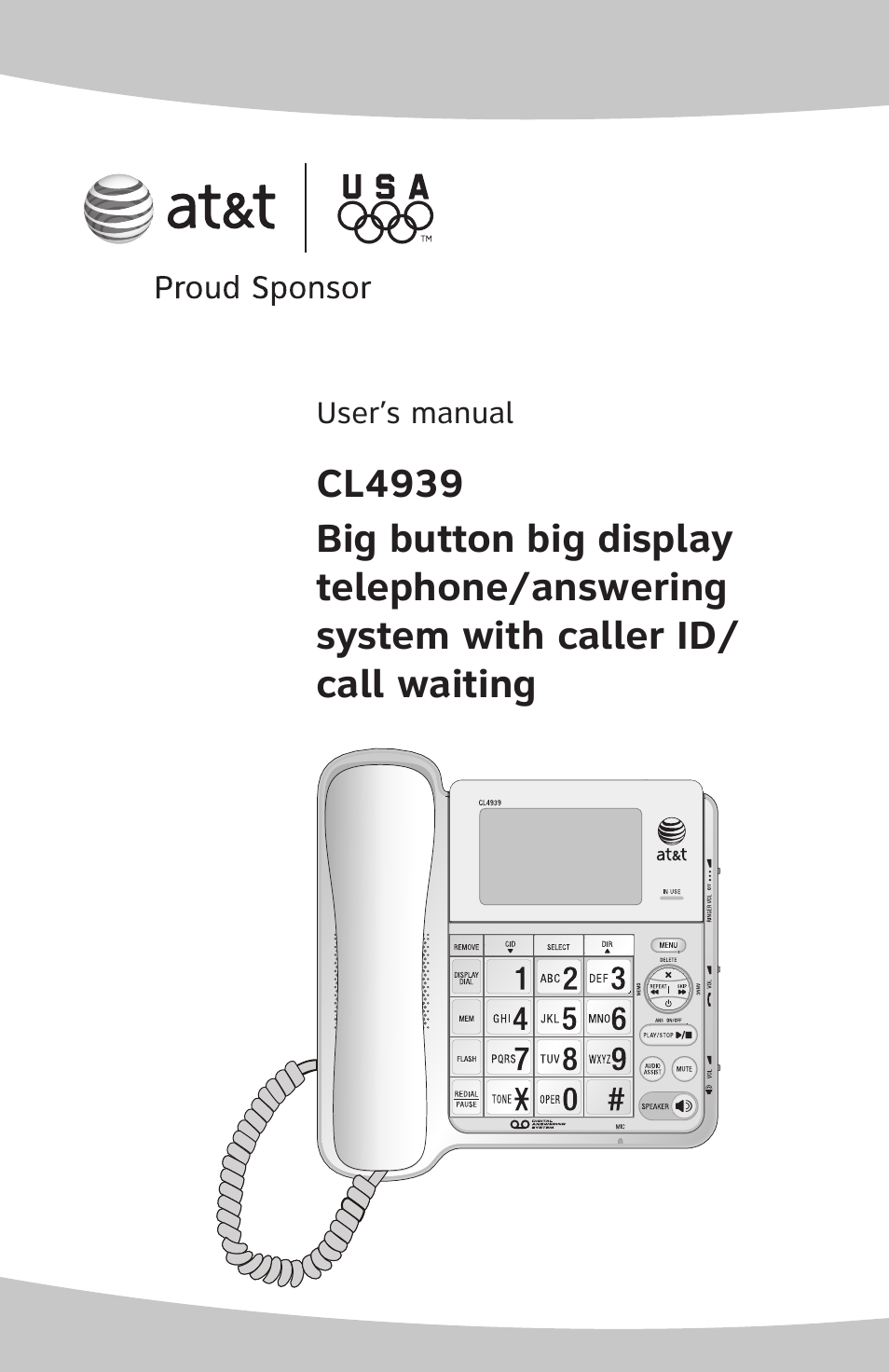 AT&T CL4939 User Manual | 77 pages