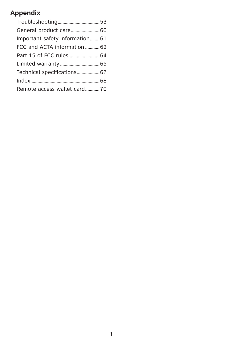 AT&T CL4939 User Manual | Page 6 / 77