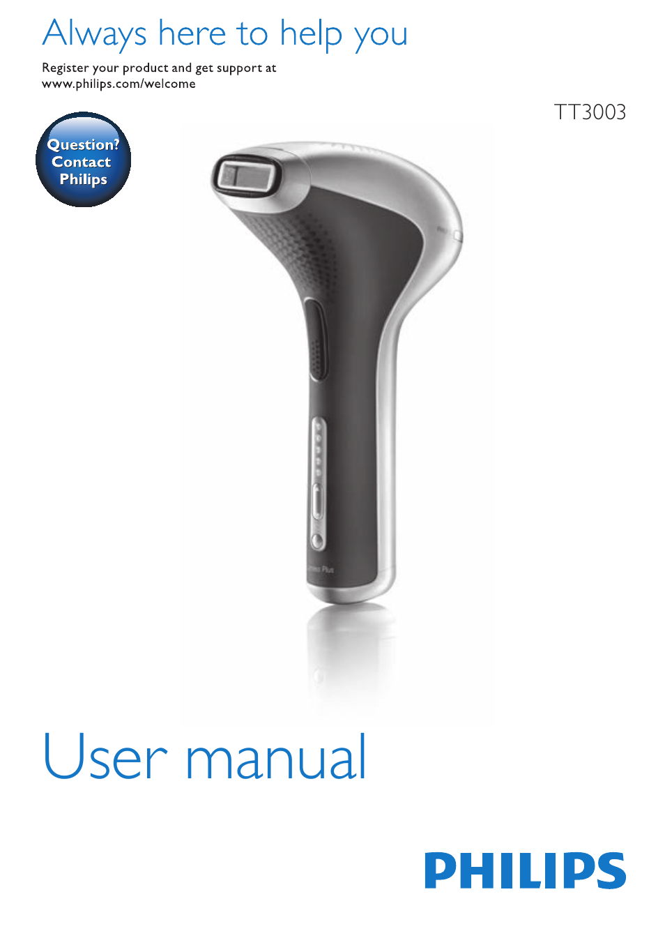 Philips Lumea Épilateur à lumière intense pulsée User Manual | 134 pages
