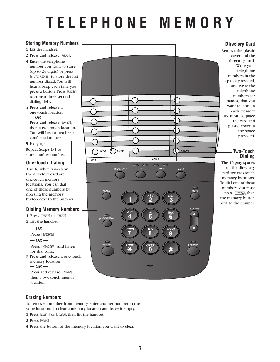 AT&T 952 User Manual | Page 7 / 8
