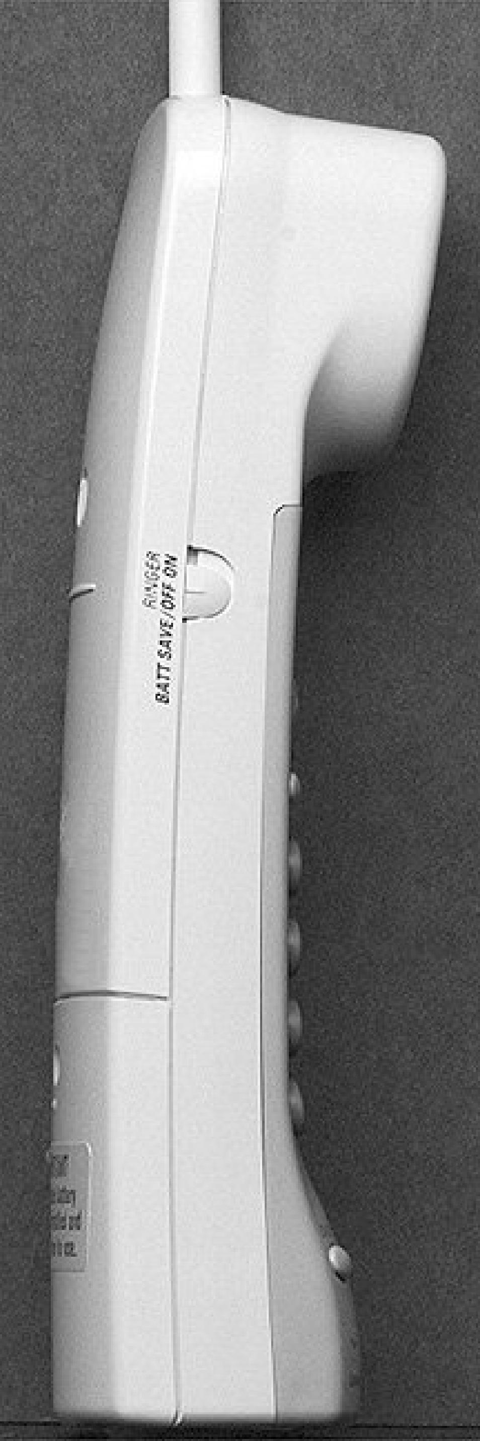 Side of handset | AT&T 847868304 User Manual | Page 22 / 23