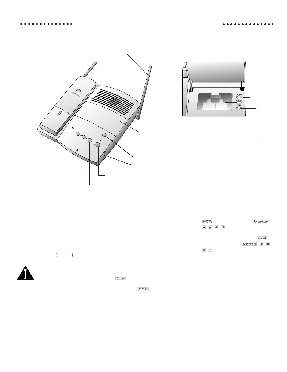 Charge the handset batteries before use, Check for dial tone, Set the dial mode | AT&T 847868304 User Manual | Page 3 / 23