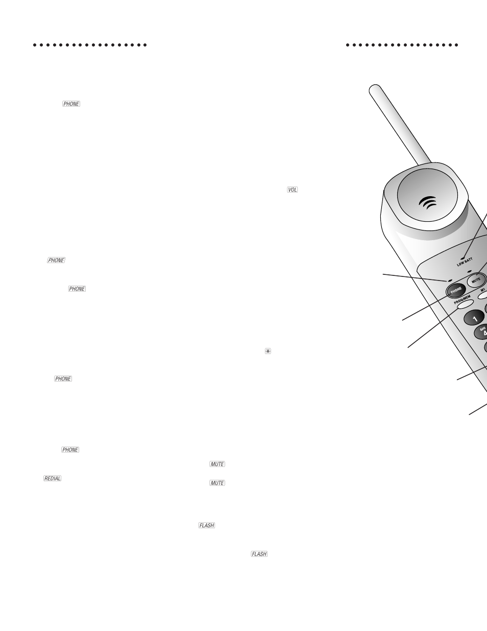 Operation, Making a call, Answering a call | Ending a call, Redial, Battery saver control feature/ringer on-off, Handset volume, Temporary tone, Mute, Flash | AT&T 847868304 User Manual | Page 7 / 23
