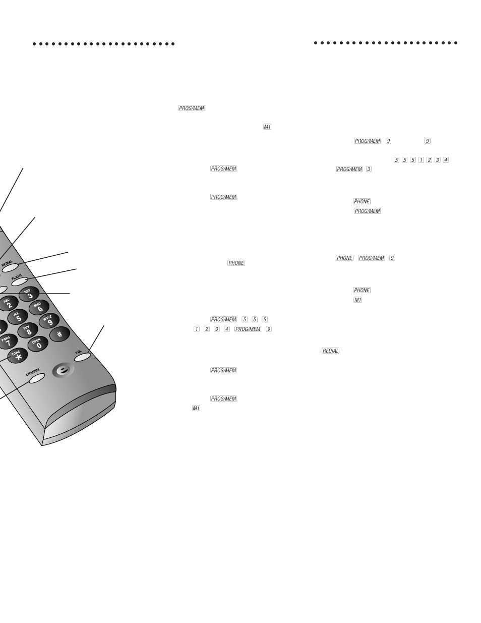 Memory, Storing speed-dial numbers, Storing a number in m1 | Storing a pause in a memory dial number, Dialing speed-dial numbers, Dialing m1, Storing numbers just dialed, Replacing a stored number, Memory guard, Directory label | AT&T 847868304 User Manual | Page 8 / 23