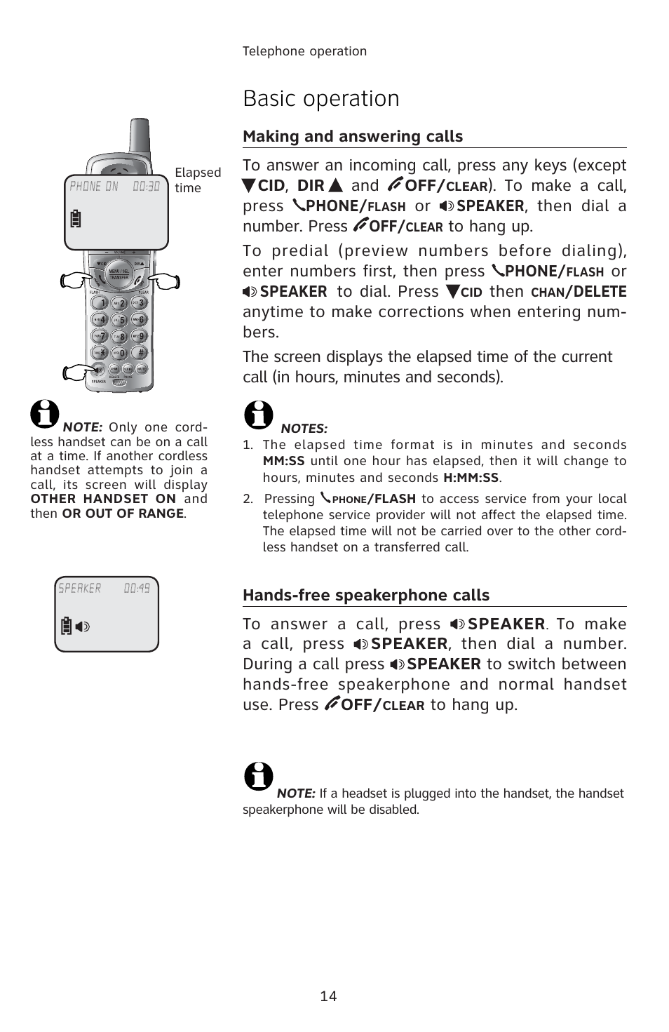 Basic operation | AT&T E5812B User Manual | Page 17 / 65