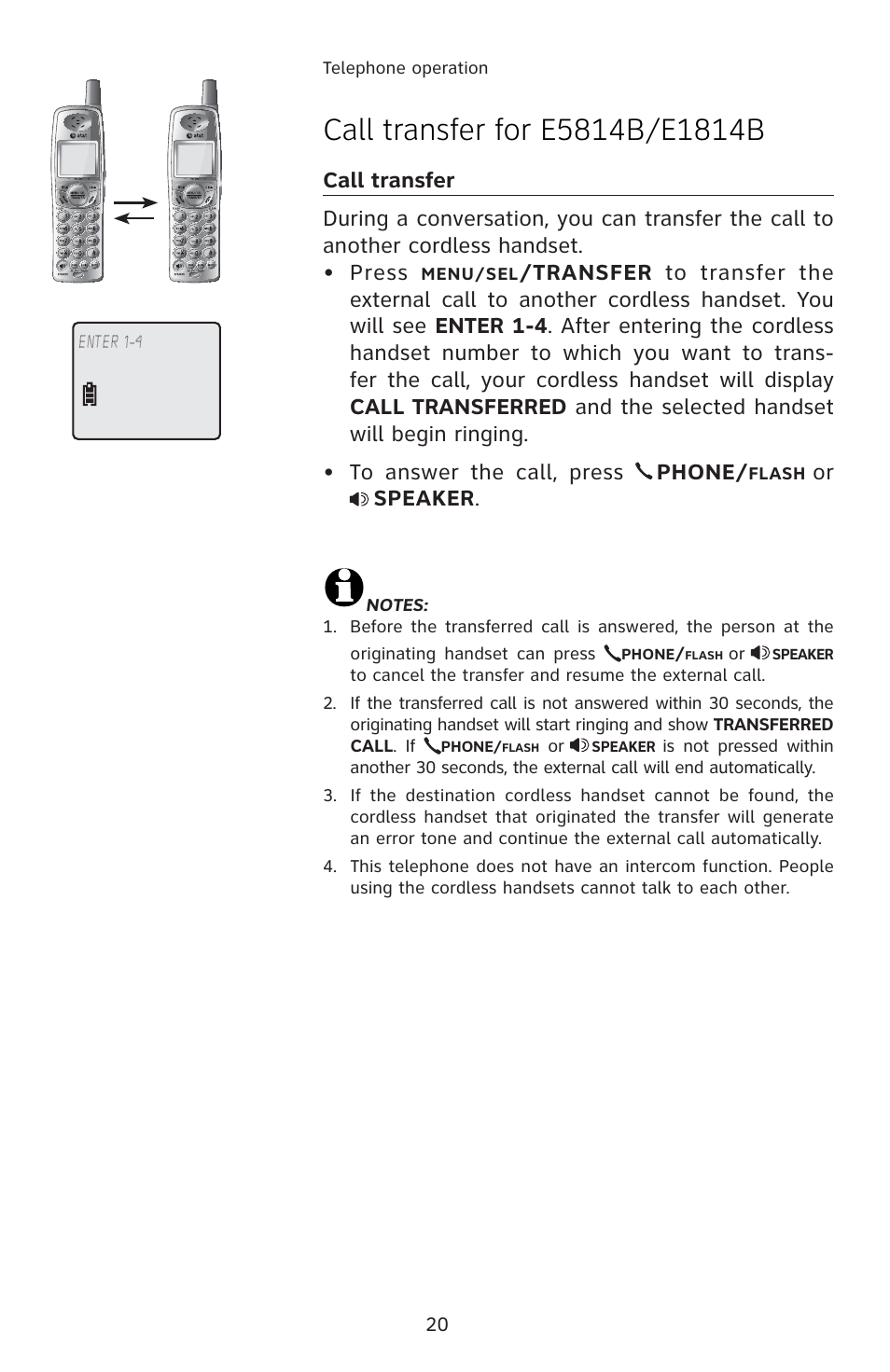Or speaker | AT&T E5812B User Manual | Page 23 / 65
