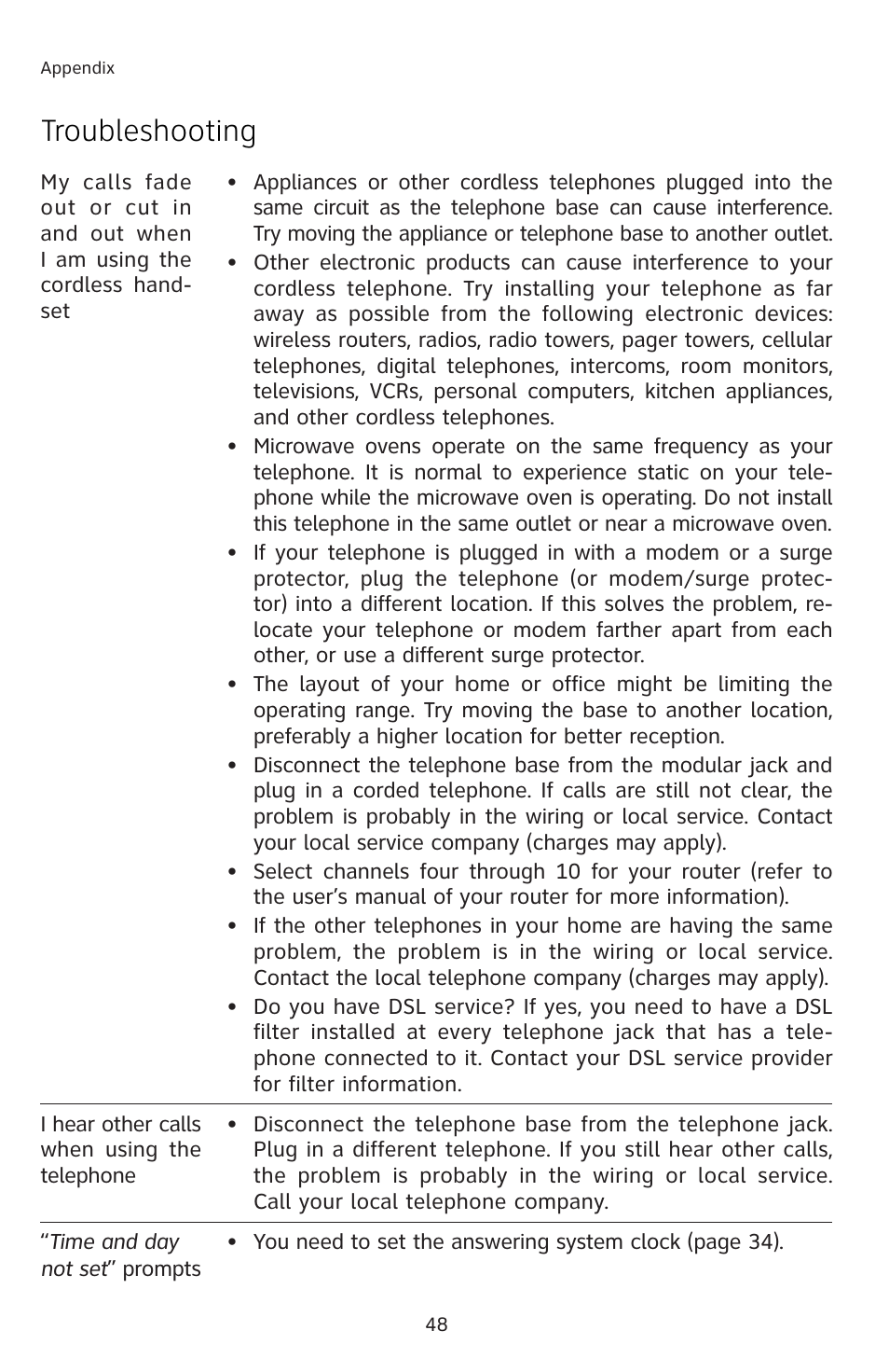 Troubleshooting | AT&T E5812B User Manual | Page 51 / 65